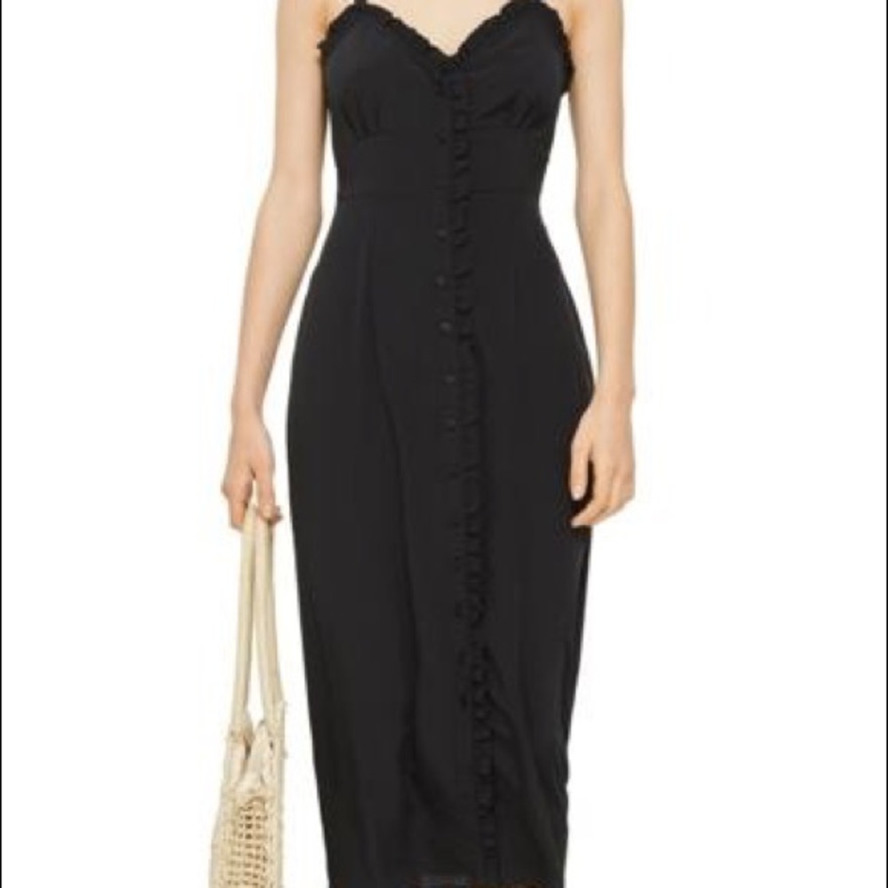 TopShop Button Down Slip Dress